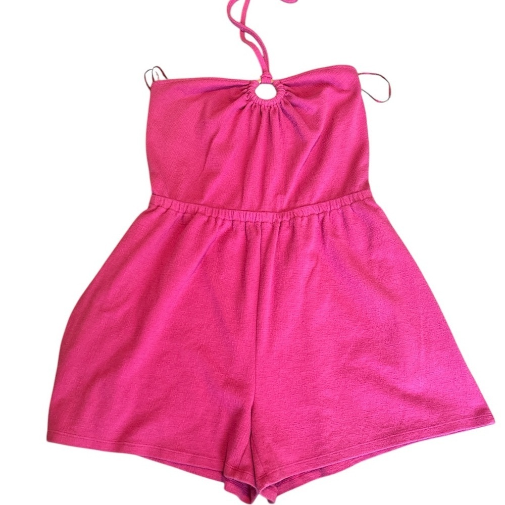 4/$25‎ Old Navy Pink Romper size M